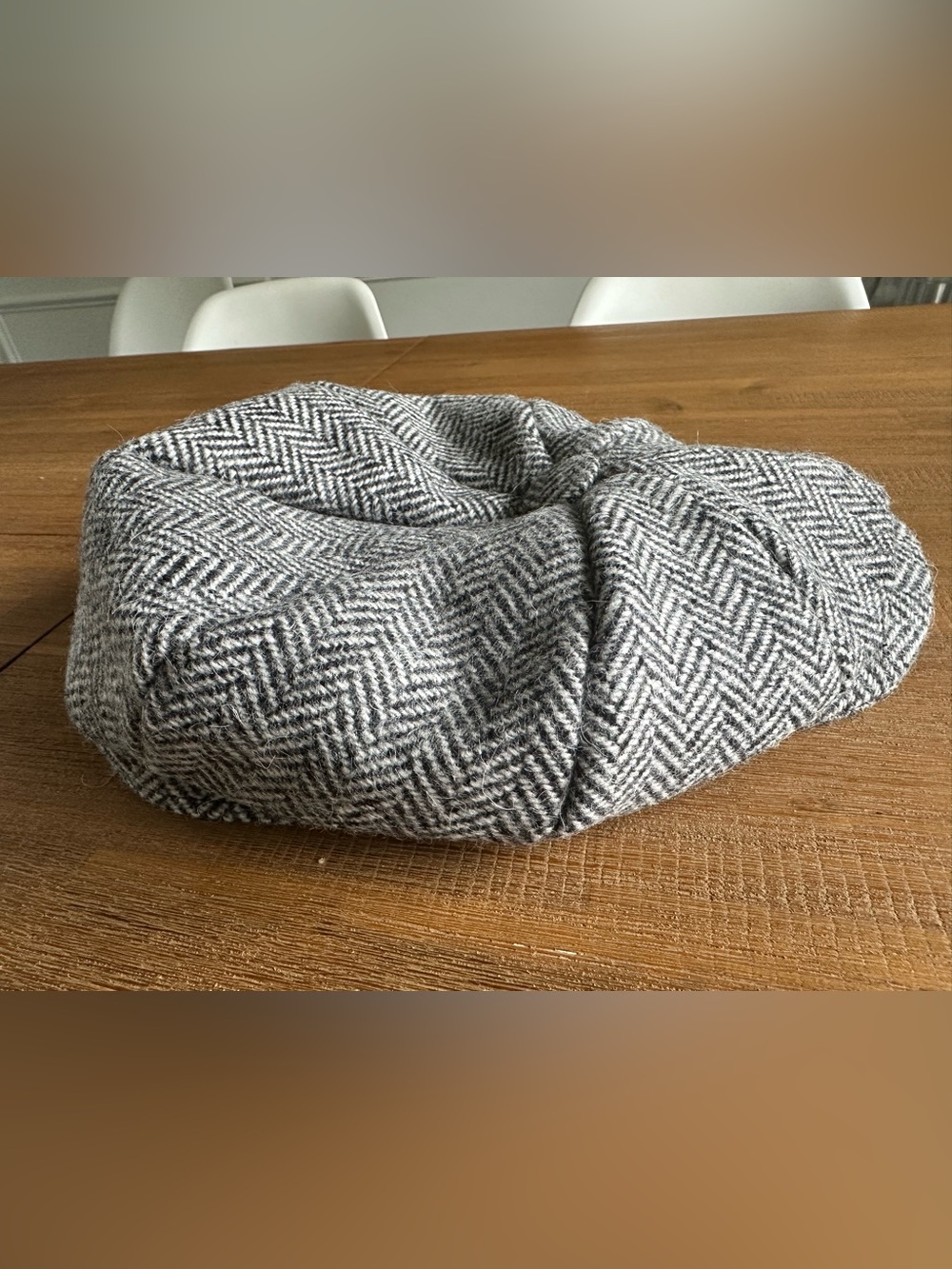 Authentic 100% Icelandic Wool Tweed Newsboy Cap - Picture 4 of 7